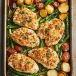 Irresistible Parmesan Crusted Chicken Sheet Pan Dinner Magic 7 Parmesan Crusted Chicken Sheet Pan Dinner