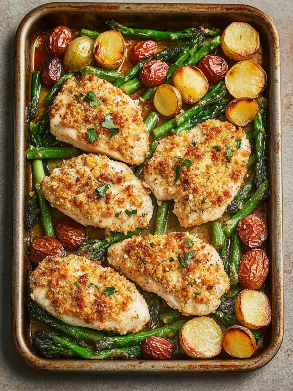 Irresistible Parmesan Crusted Chicken Sheet Pan Dinner Magic 5 Parmesan Crusted Chicken Sheet Pan Dinner
