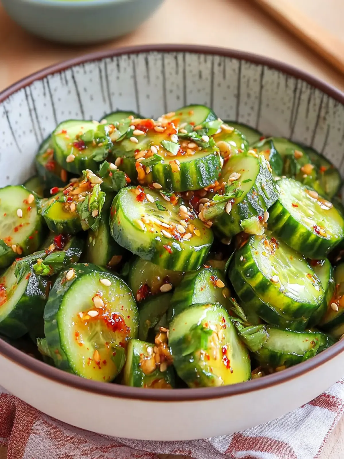 Zesty Spicy Asian Cucumber Salad You Can't Resist 5 Spicy Asian Cucumber Salad