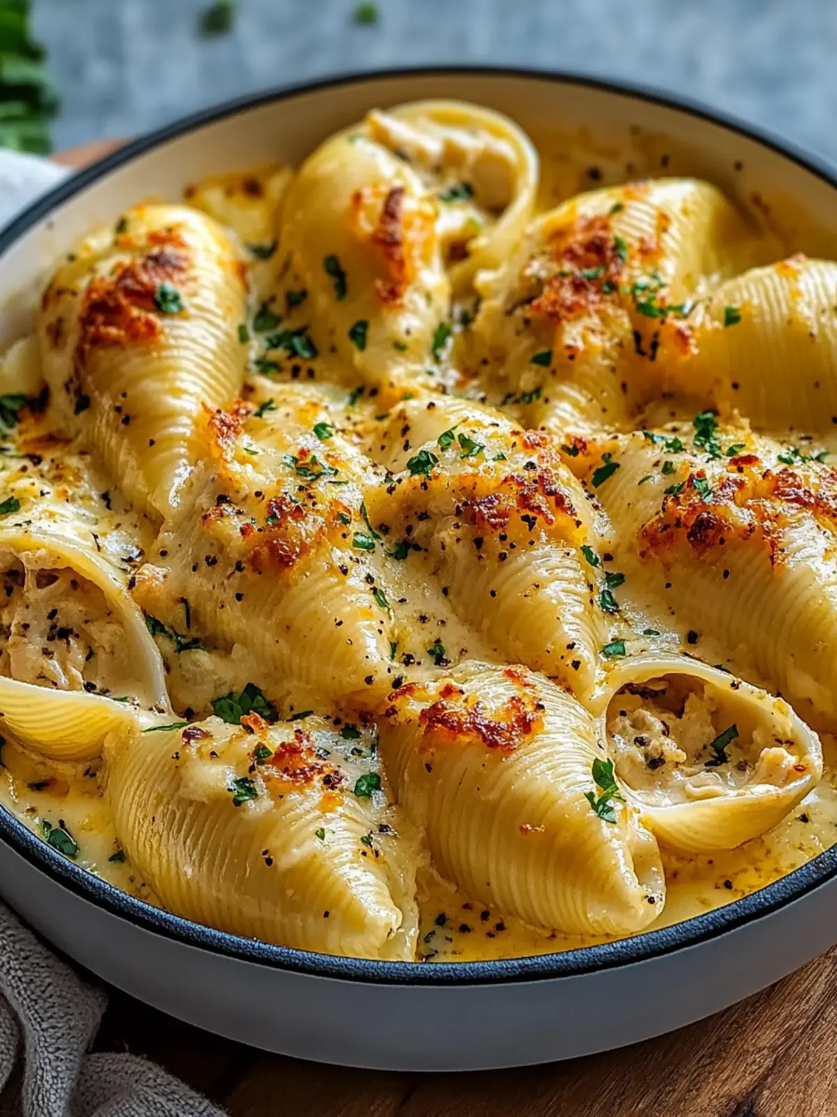 Irresistible Creamy Cajun Chicken Stuffed Shells Recipe 5 Creamy Cajun Chicken Stuffed Shells