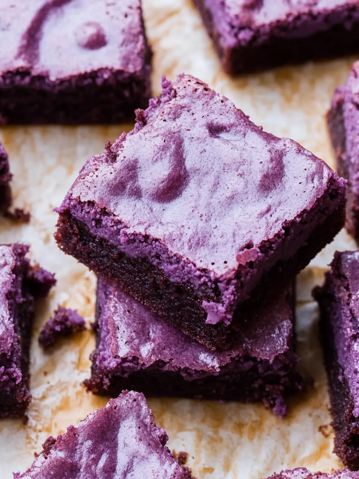Delicious Ube Brownies That Will Brighten Your Day 2 Ube Brownies