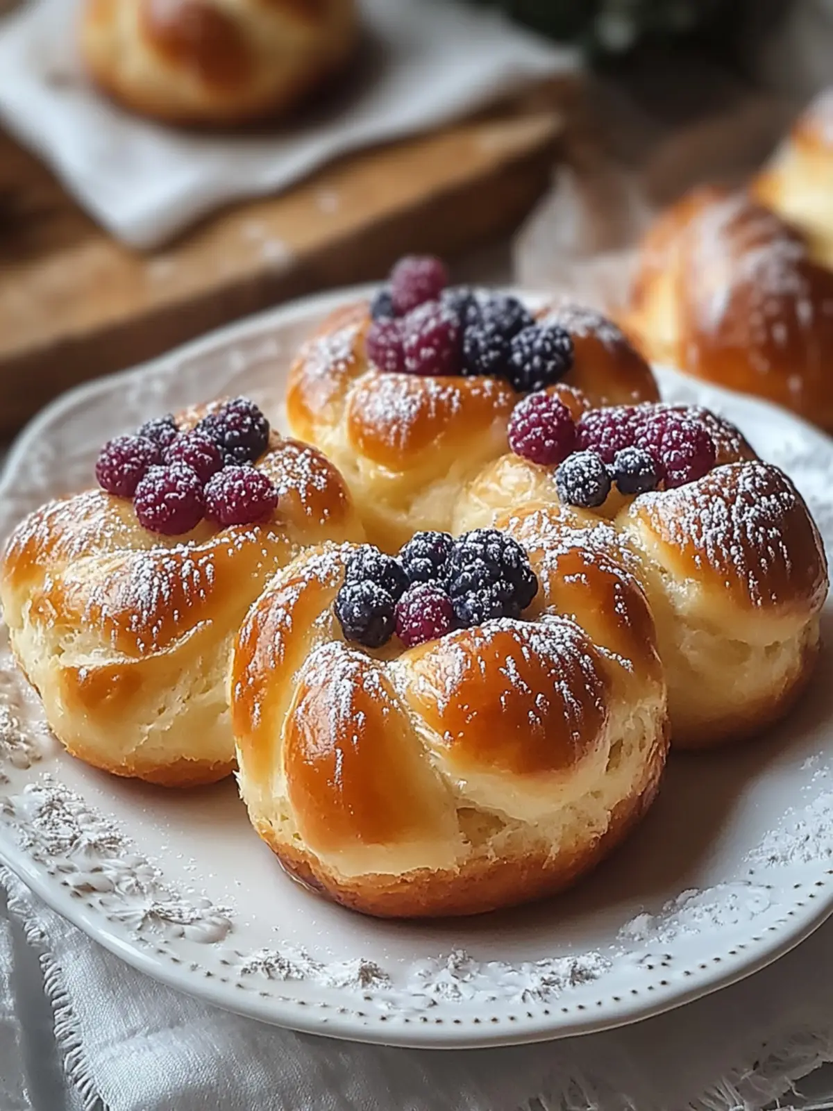 Delicious Danish Carnival Buns with Creamy Cheesecake Surprise 5 Danish Carnival Buns