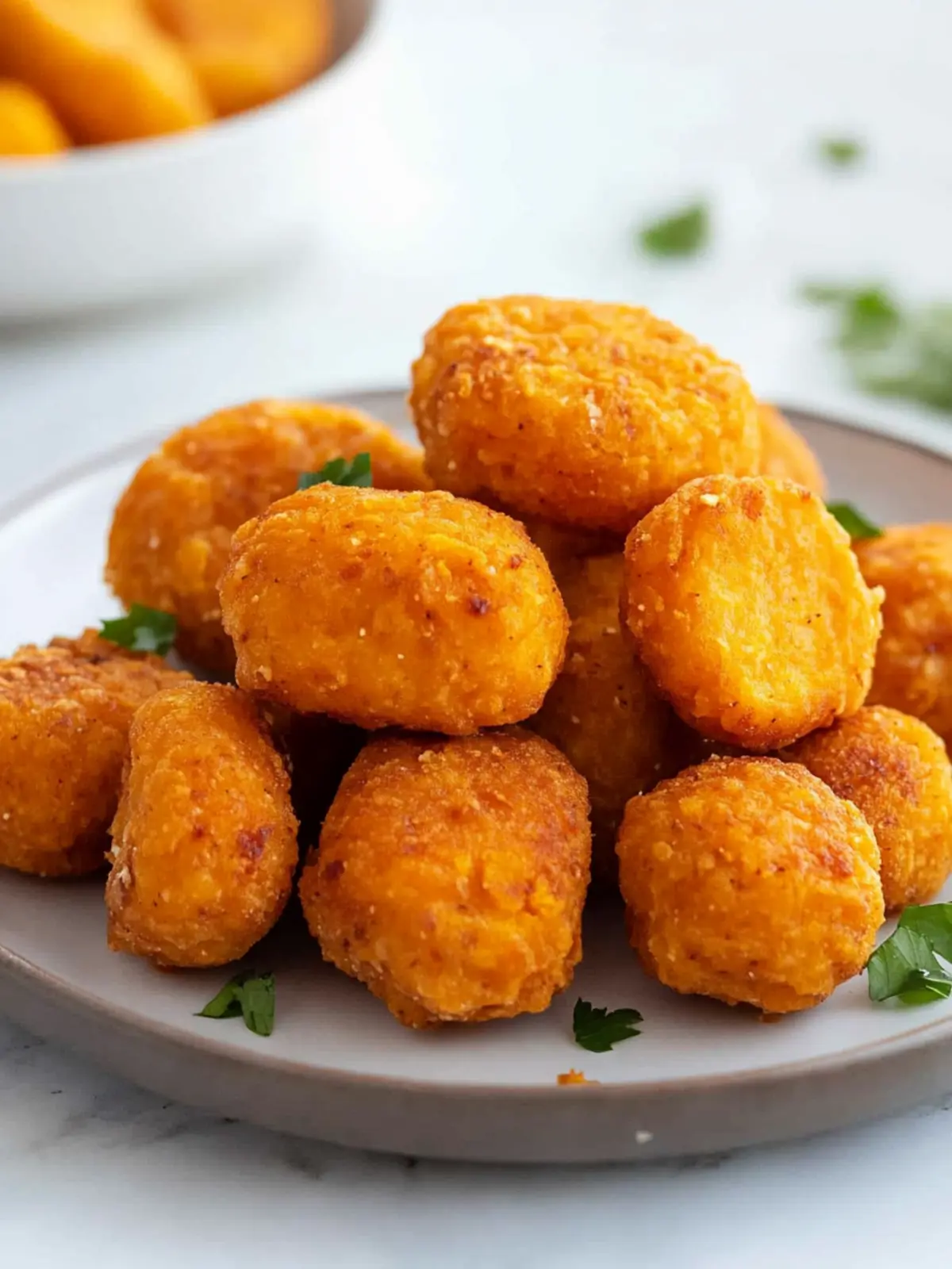 Crispy Sweet Potato Tots That Outshine Fast Food! 2 Sweet Potato Tots