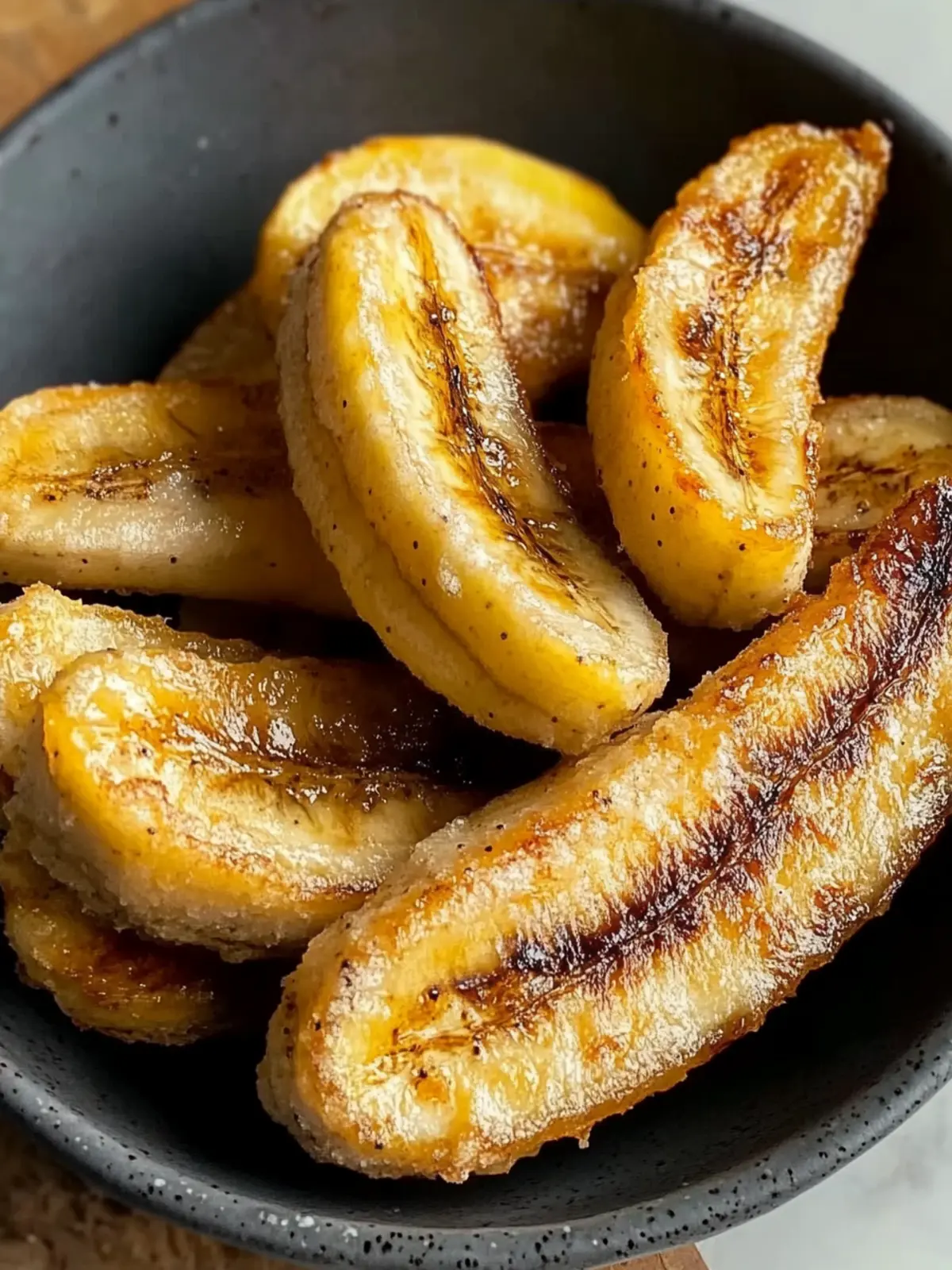 Savor Sweet Air Fried Bananas for a Quick Guilt-Free Treat 2 Air Fried Bananas