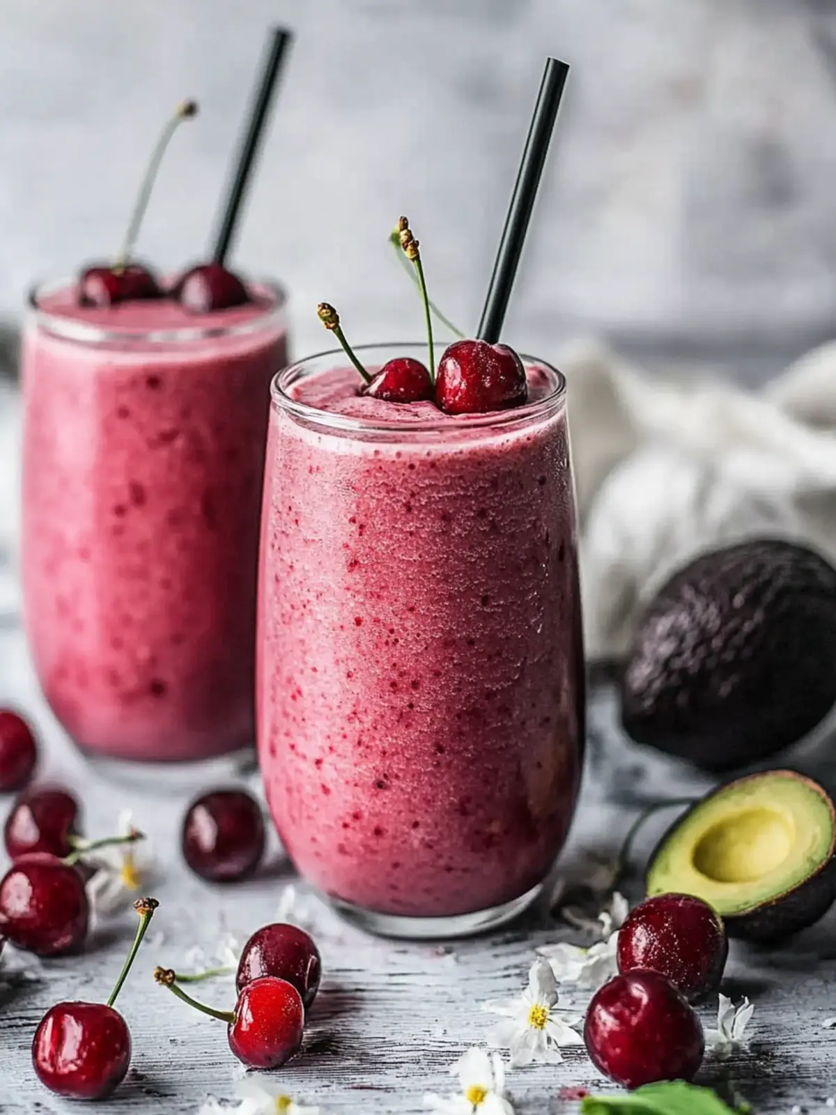 Delicious Cherry Avocado Smoothie for a Refreshing Boost 5 Cherry Avocado Smoothie