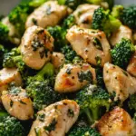 Sizzle Up Garlic Chicken with Broccoli and Spinach Tonight 6 Garlic Chicken with Broccoli and Spinach