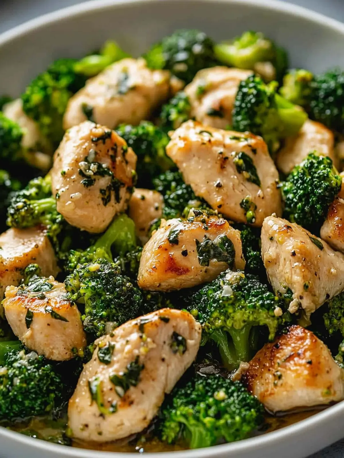 Sizzle Up Garlic Chicken with Broccoli and Spinach Tonight 5 Garlic Chicken with Broccoli and Spinach