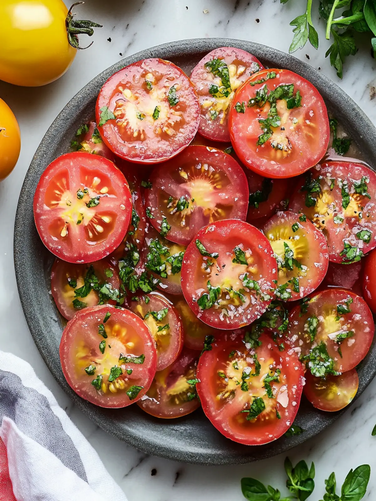 Delicious Marinated Tomatoes: Elevate Your Salad Game 5 Marinated Tomatoes