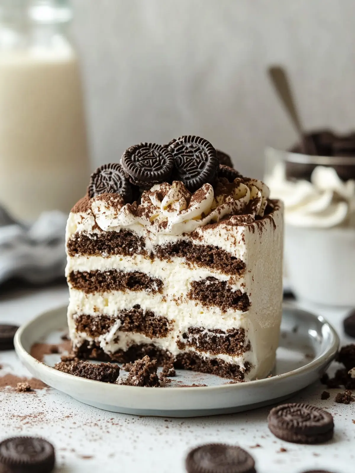 Decadent Vegan Oreo Tiramisu You Can’t Resist 3 Vegan Oreo Tiramisu