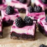 Delicious Blackberry Cheesecake Brownies to Satisfy Cravings 7 Blackberry Cheesecake Brownies