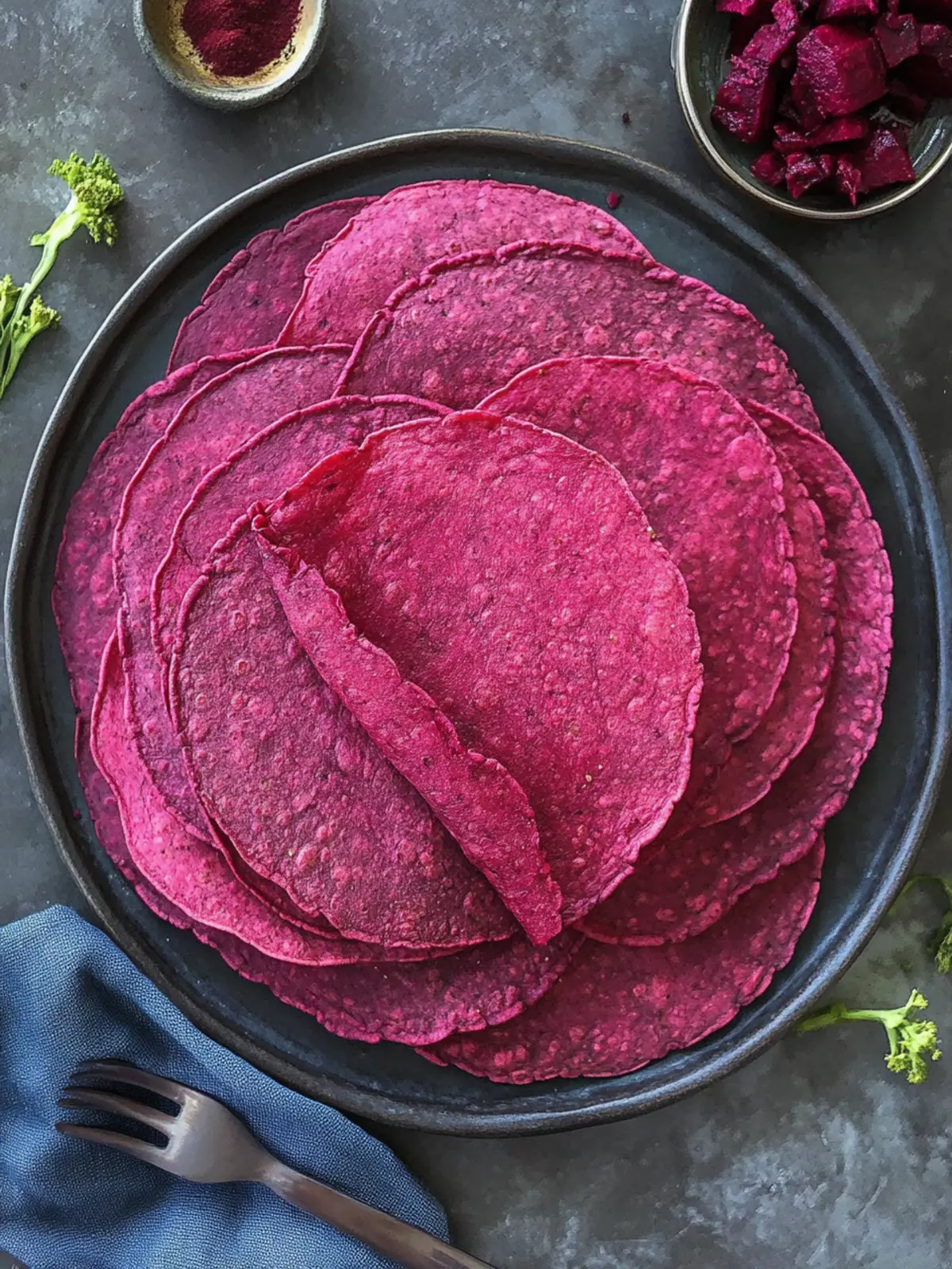 Delicious Beet Tortillas: A Colorful Twist on Taco Night 3 Beet Tortillas