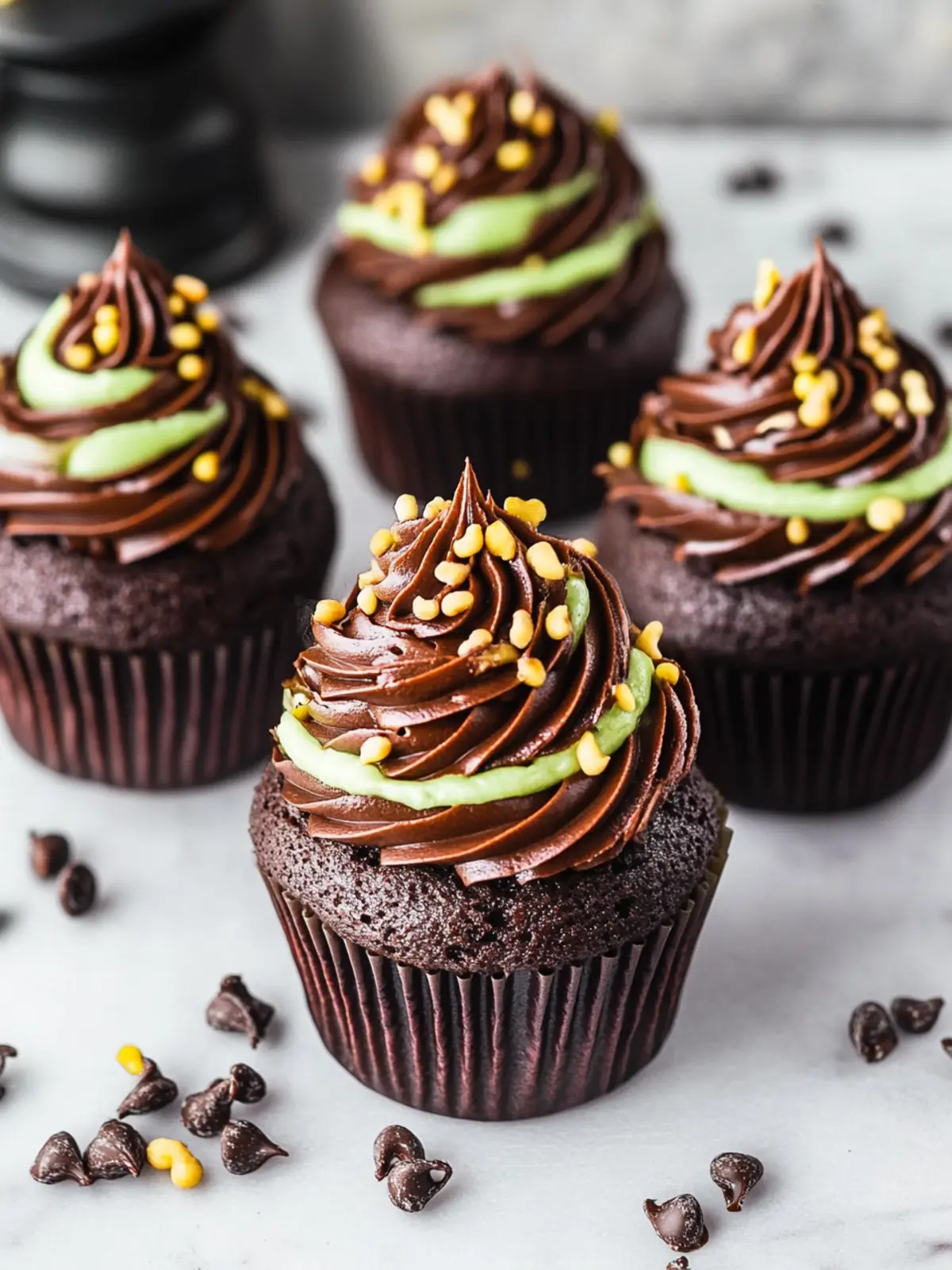 Indulge in Dubai Chocolate Cupcakes: A Sweet Escape! 5 Dubai Chocolate Cupcakes