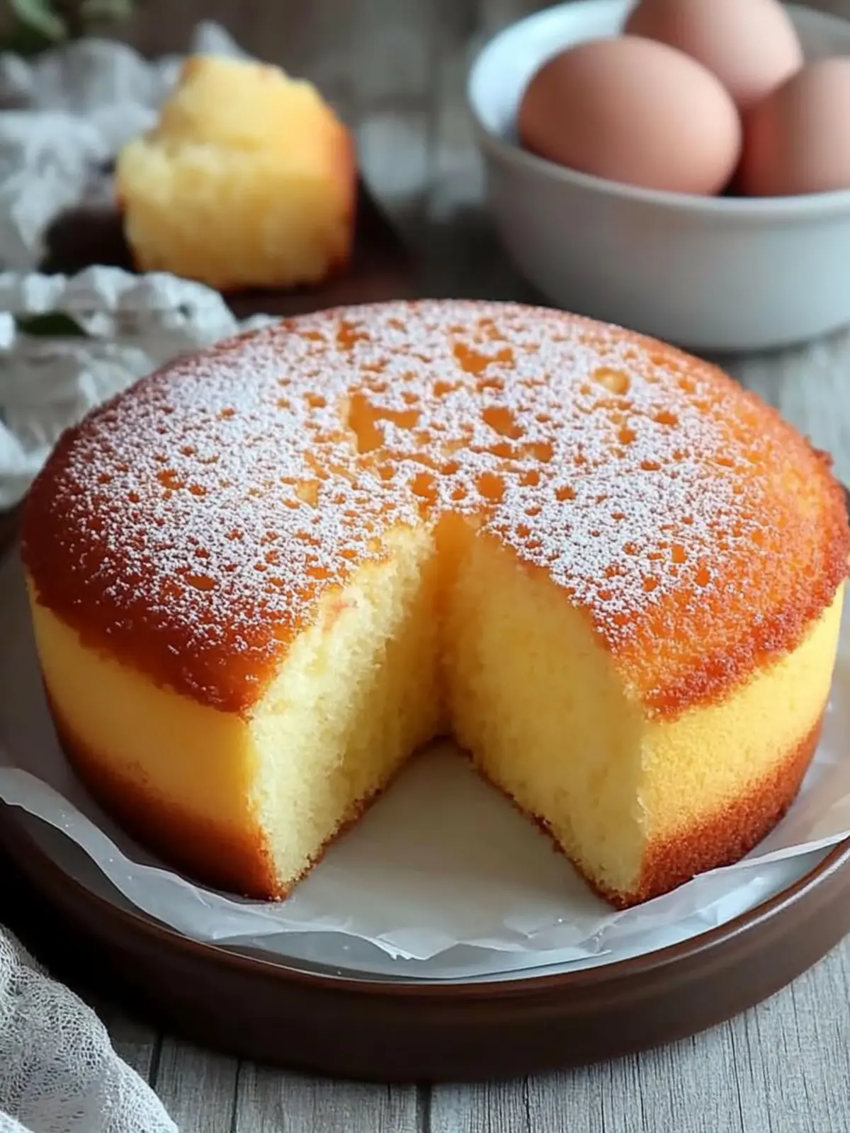 Fluffy Chinese Egg Cake: Quick Comfort Food Anyone Can Make 3 Chinese Egg Cake
