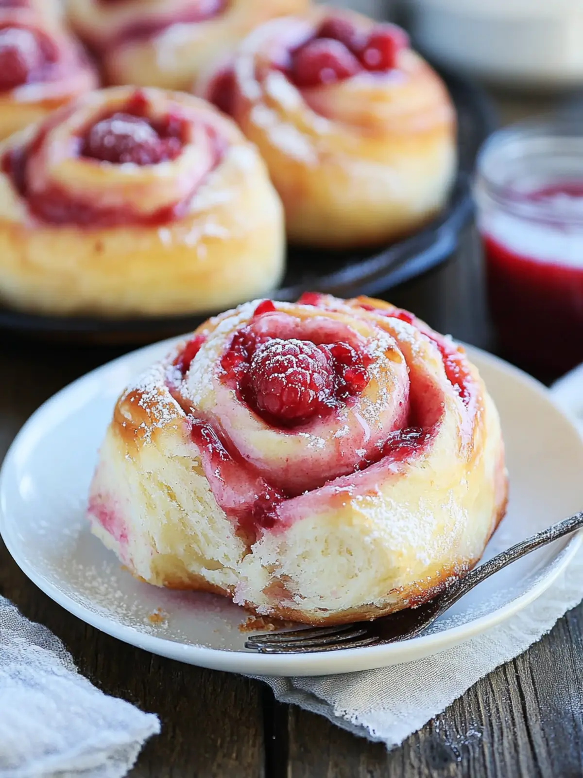 Irresistible Raspberry Sweet Rolls for Cozy Weekends 5 Raspberry Sweet Rolls