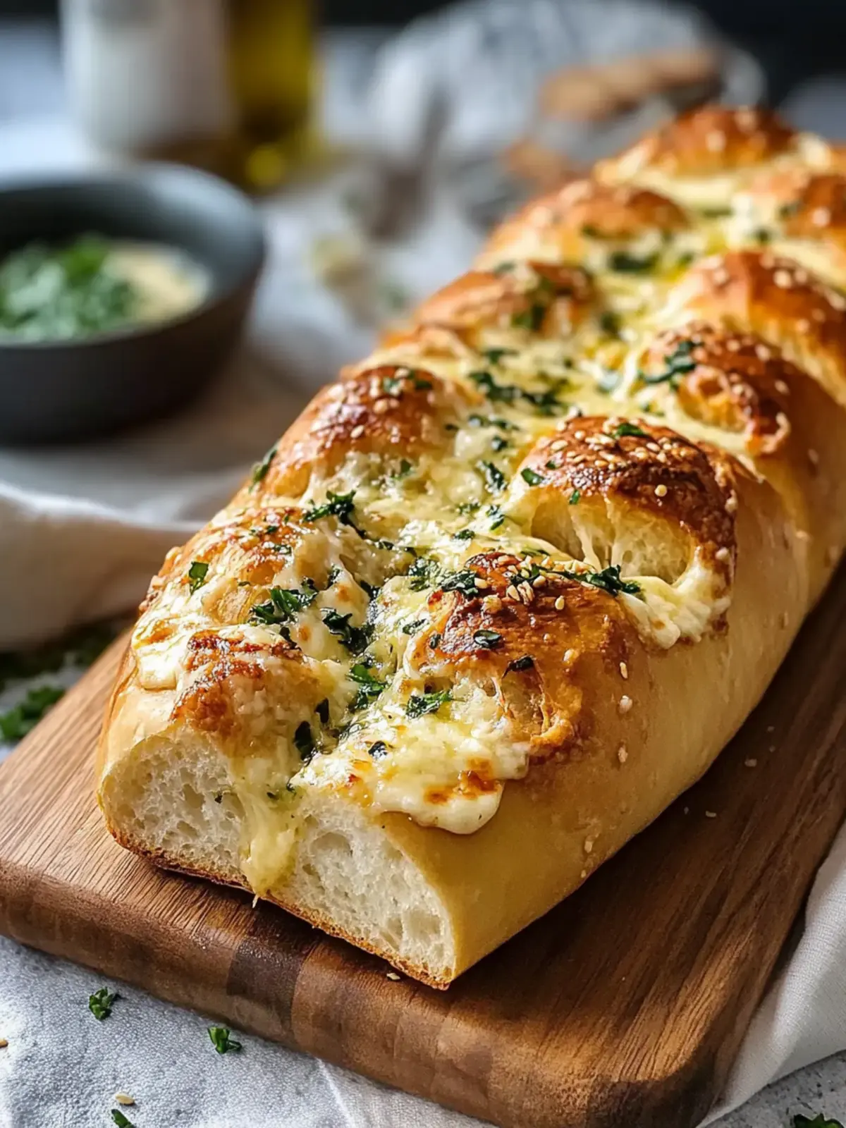 Savor the Flavor: Homemade Korean Cream Cheese Garlic Bread 5 Homemade Korean Cream Cheese Garlic Bread