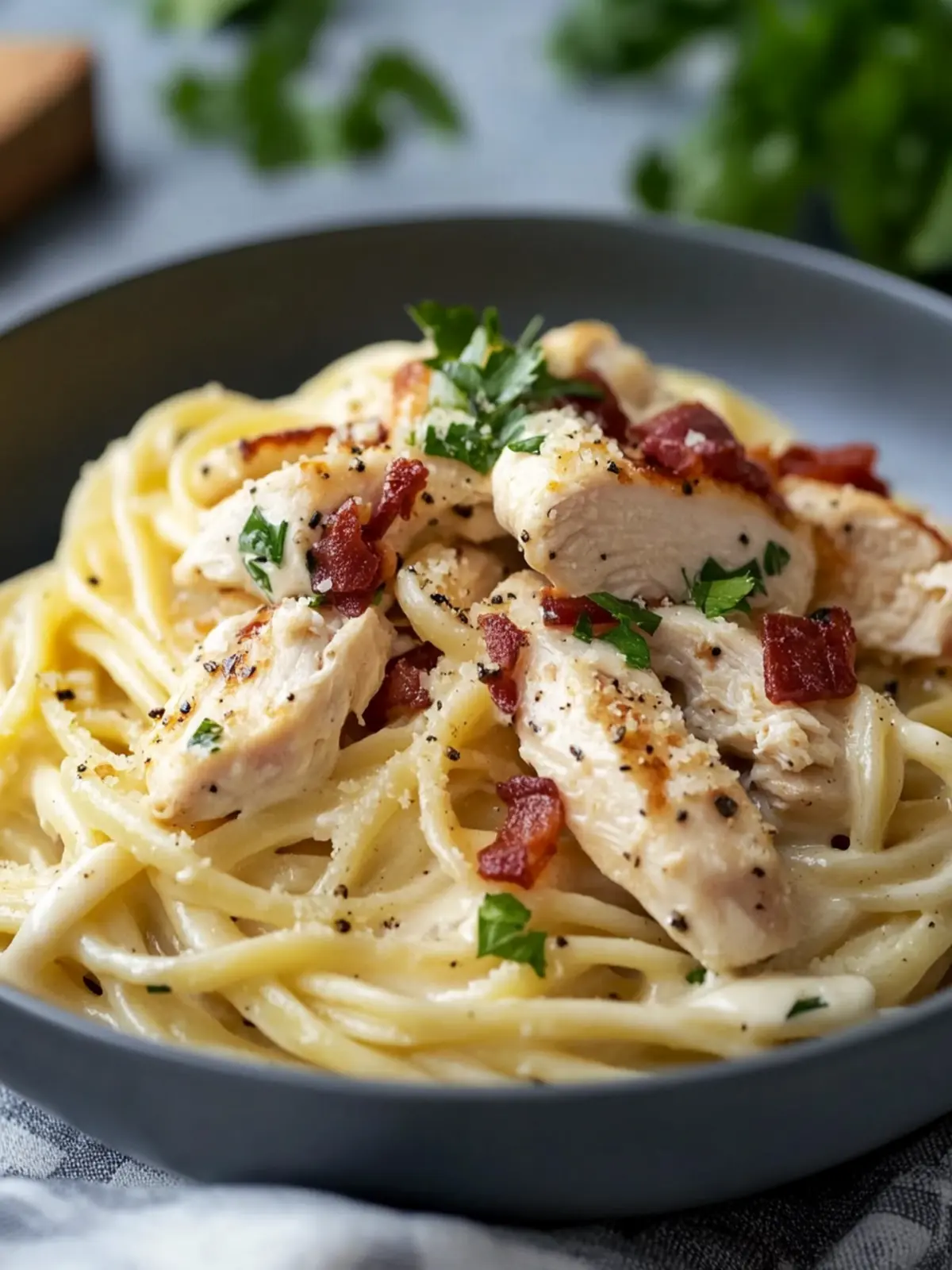 Creamy Chicken Carbonara Ready in Just 35 Minutes 3 Chicken Carbonara