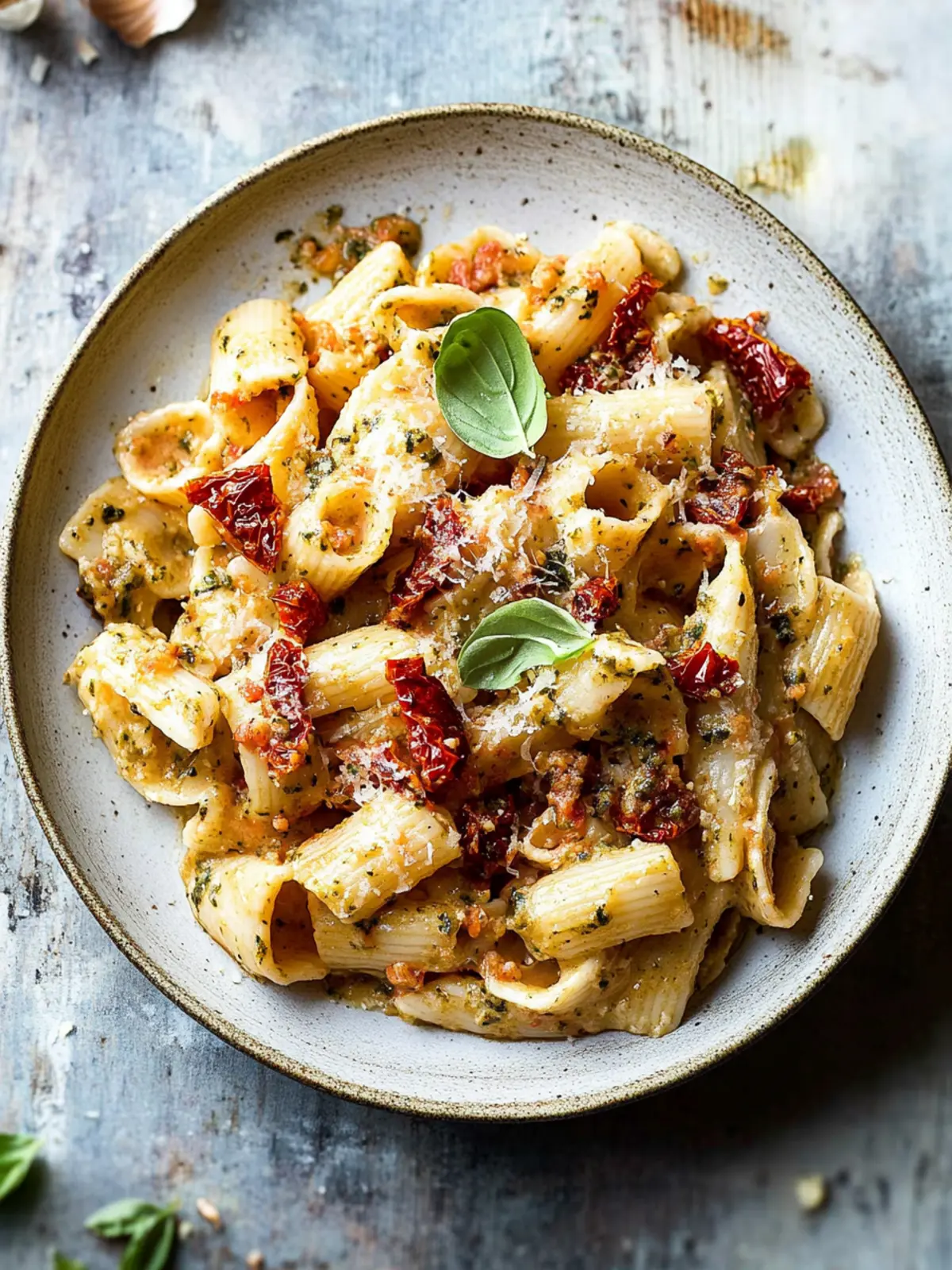 Irresistible Pasta with Sun-Dried Tomato Ricotta Pesto Bliss 3 Pasta with Sun-Dried Tomato Ricotta Pesto
