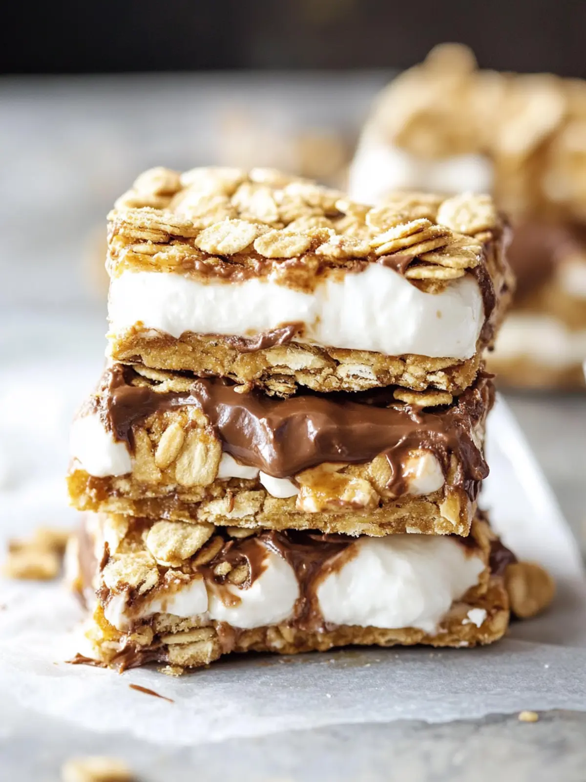 Irresistible Golden Graham S’mores Treats in Just 12 Minutes 2 Golden Graham S’mores