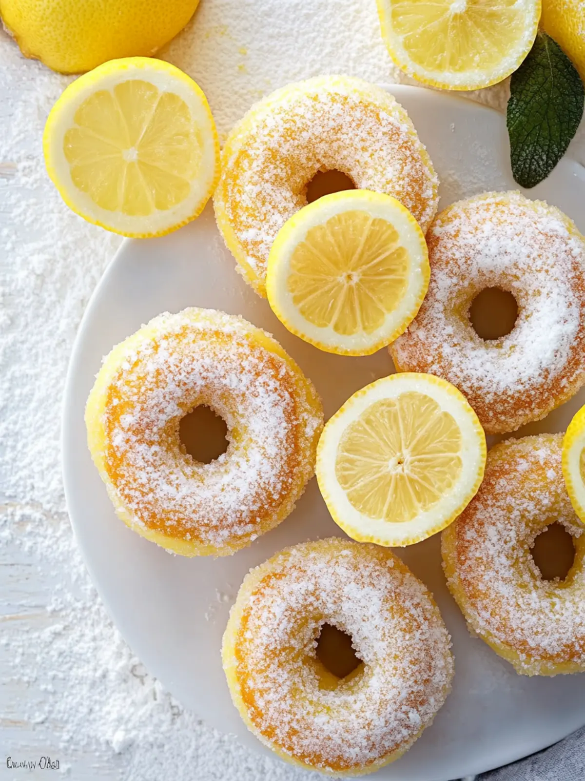 Zesty Lemon Sugar Baked Donuts You'll Crave Everyday 5 Lemon Sugar Baked Donuts