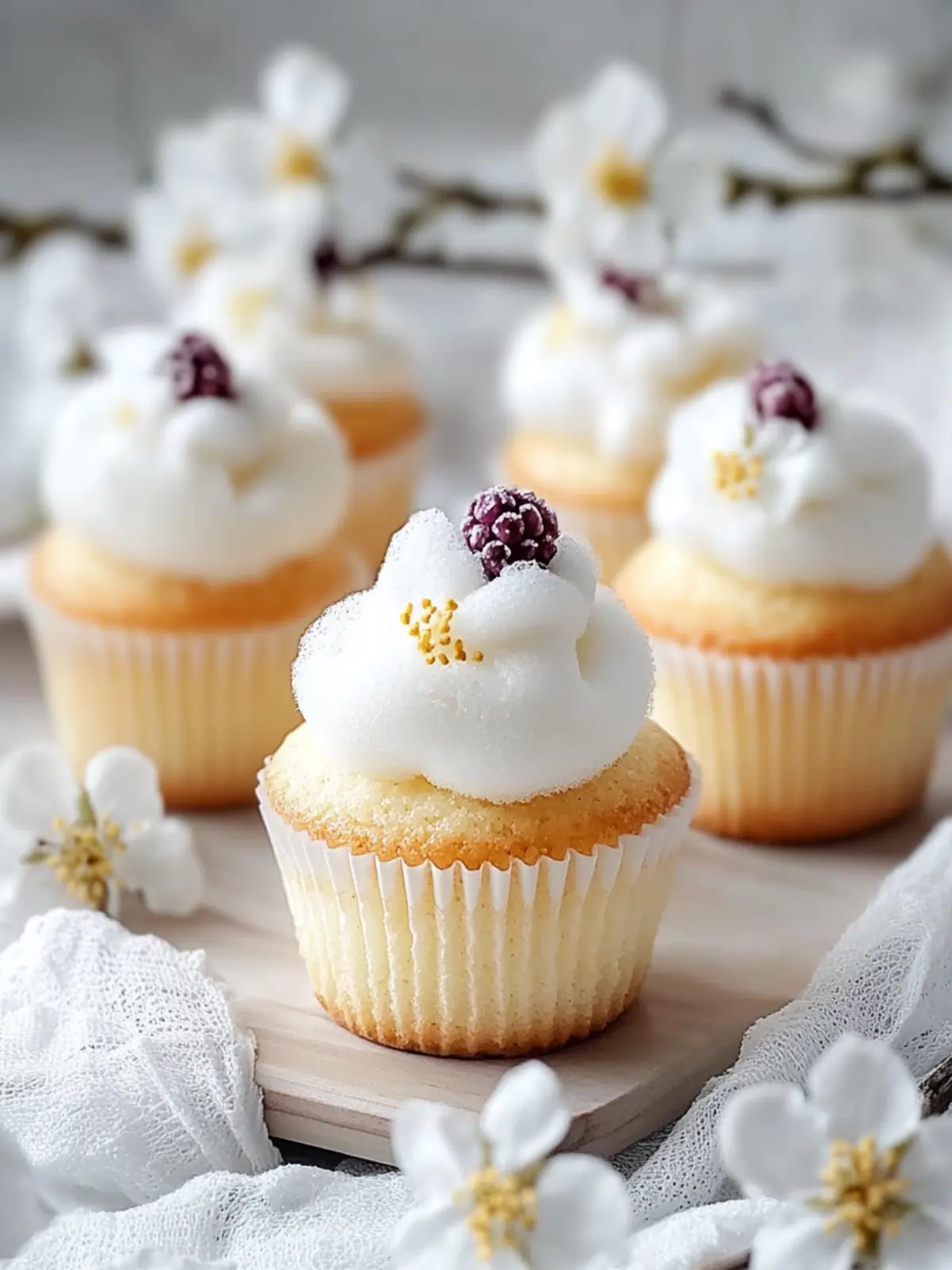 Fluffy Japanese Cotton Cheesecake Cupcakes You'll Devour 5 Japanese Cotton Cheesecake Cupcakes