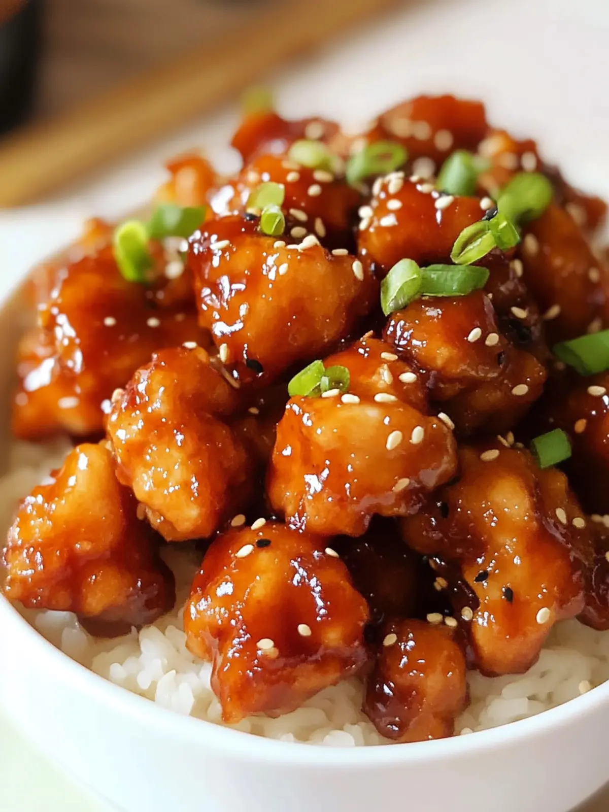 Savory Sesame Chicken: Crispy, Sweet, and Homemade Delight 5 Sesame Chicken