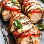 Delicious Caprese Stuffed Chicken for a Flavorful Dinner 45 Caprese Stuffed Chicken