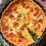 Savory Bacon and Cheese Spaghetti Squash Quiche Delight 6 Bacon and Cheese Spaghetti Squash Quiche