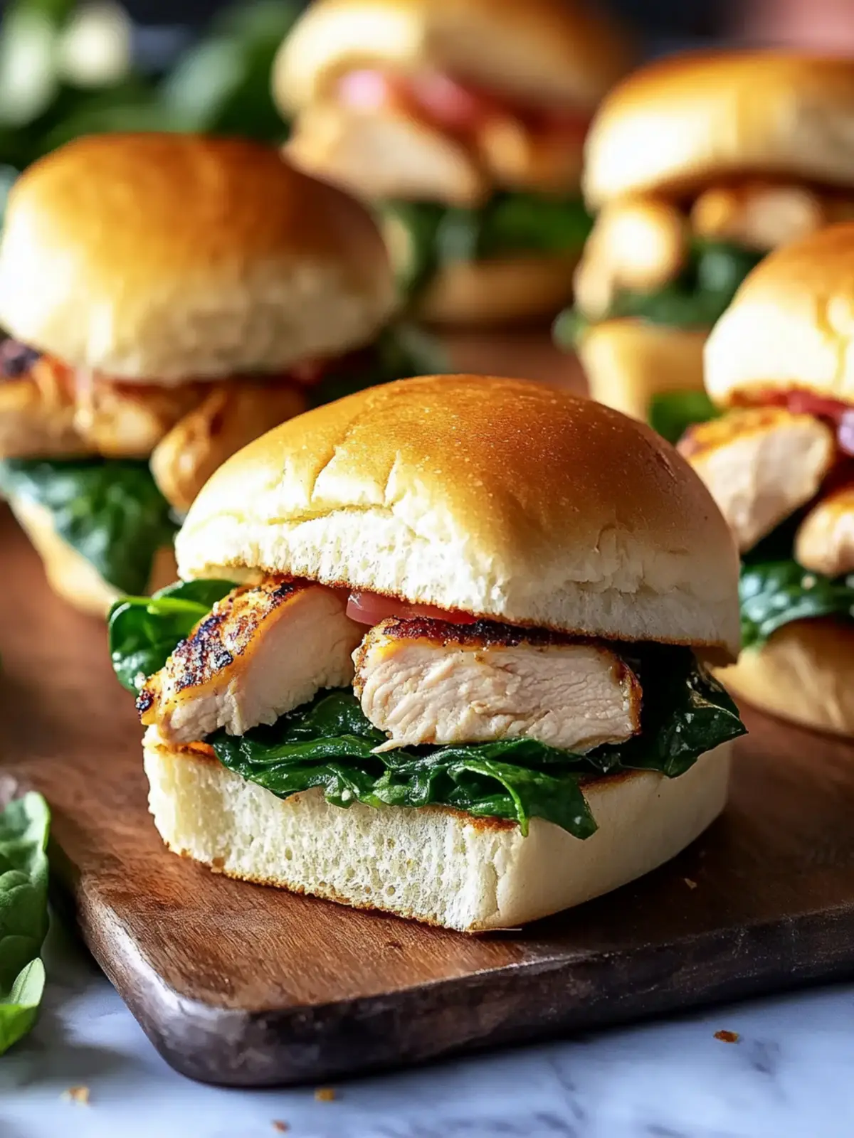 Irresistible Classic Chicken Spinach Sliders for Family Fun 5 Classic Chicken Spinach Sliders