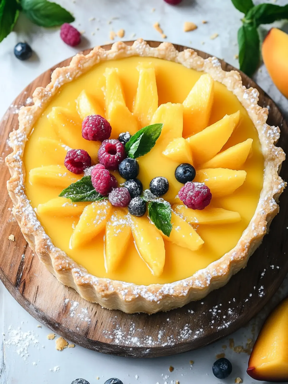 Irresistible Mango Curd Tart That Brightens Any Day 4 Mango Curd Tart