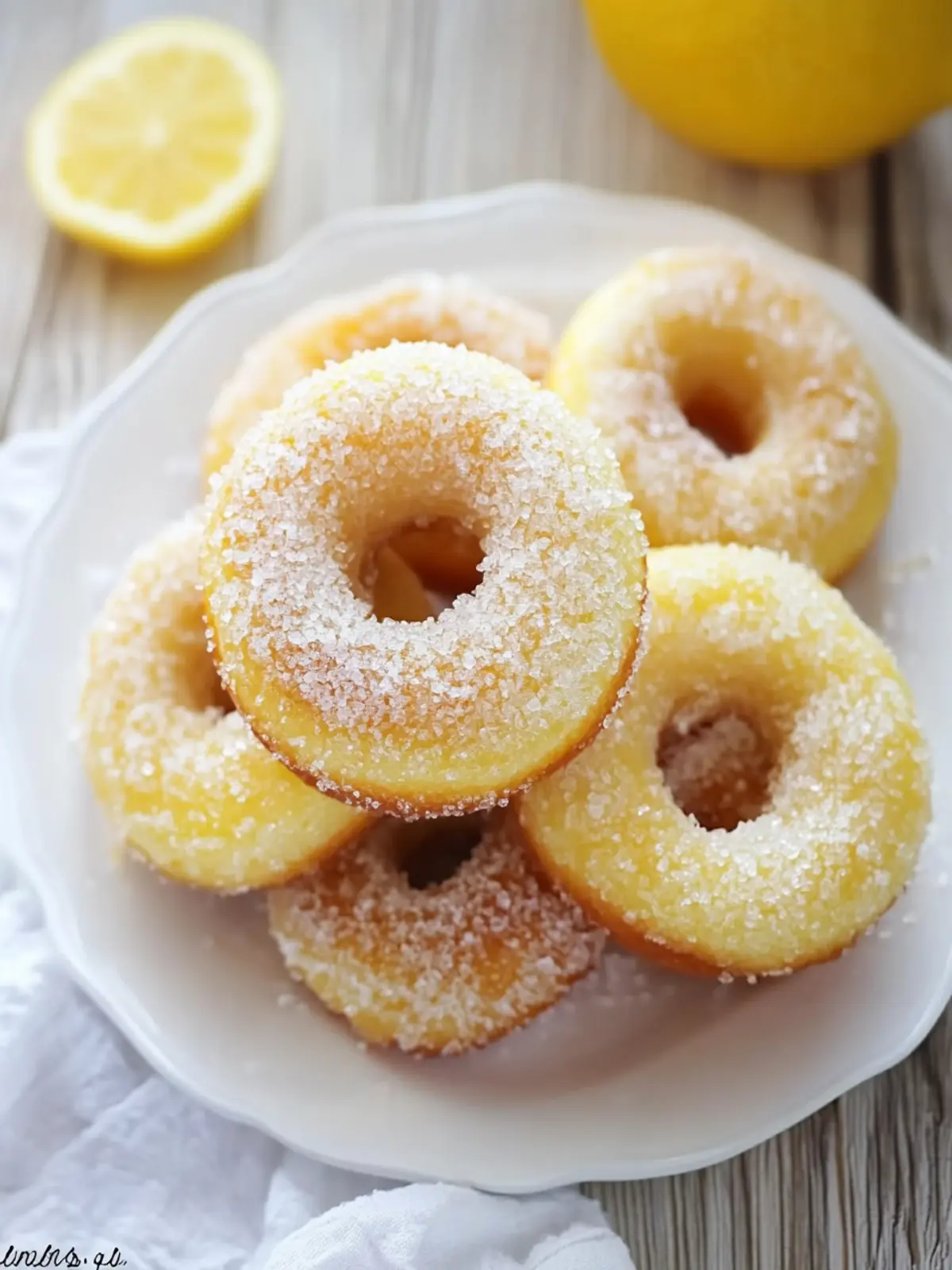 Zesty Lemon Sugar Baked Donuts You'll Crave Everyday 4 Lemon Sugar Baked Donuts