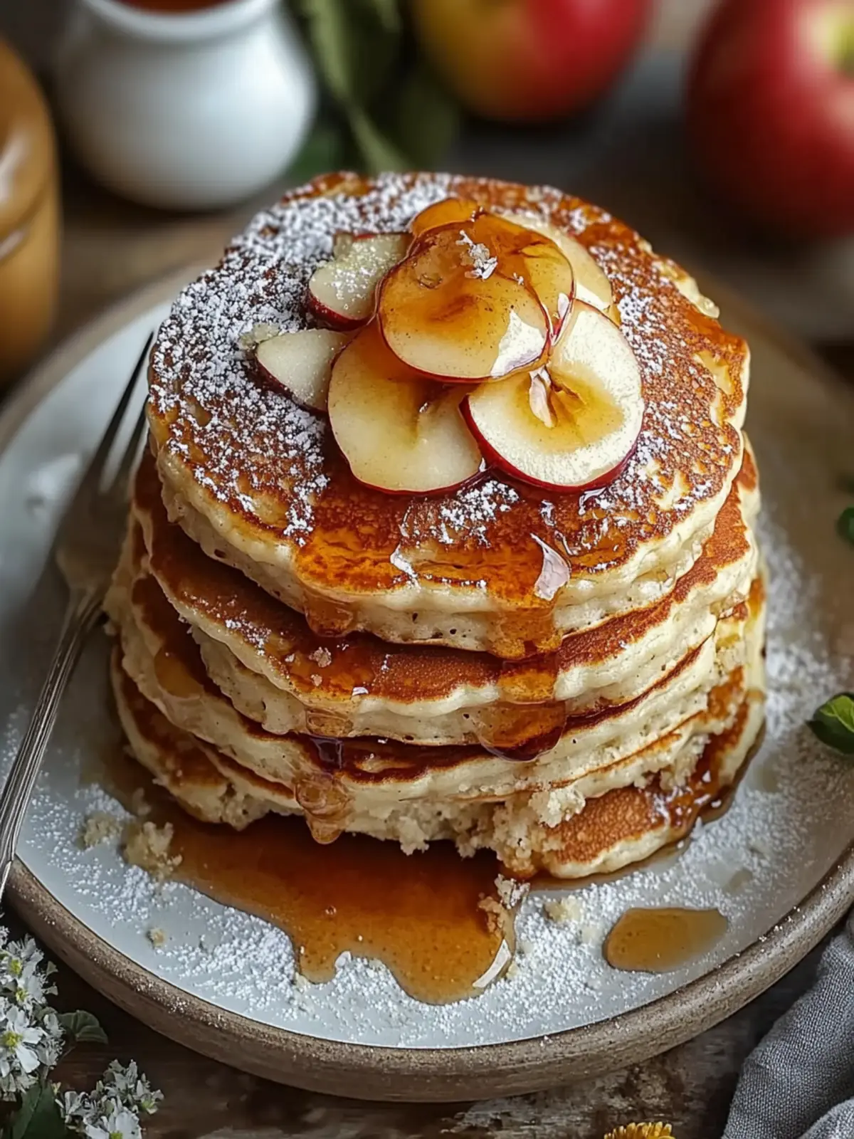 Irresistible Apple Pie Pancakes for a Cozy Breakfast Delight 5 Apple Pie Pancakes