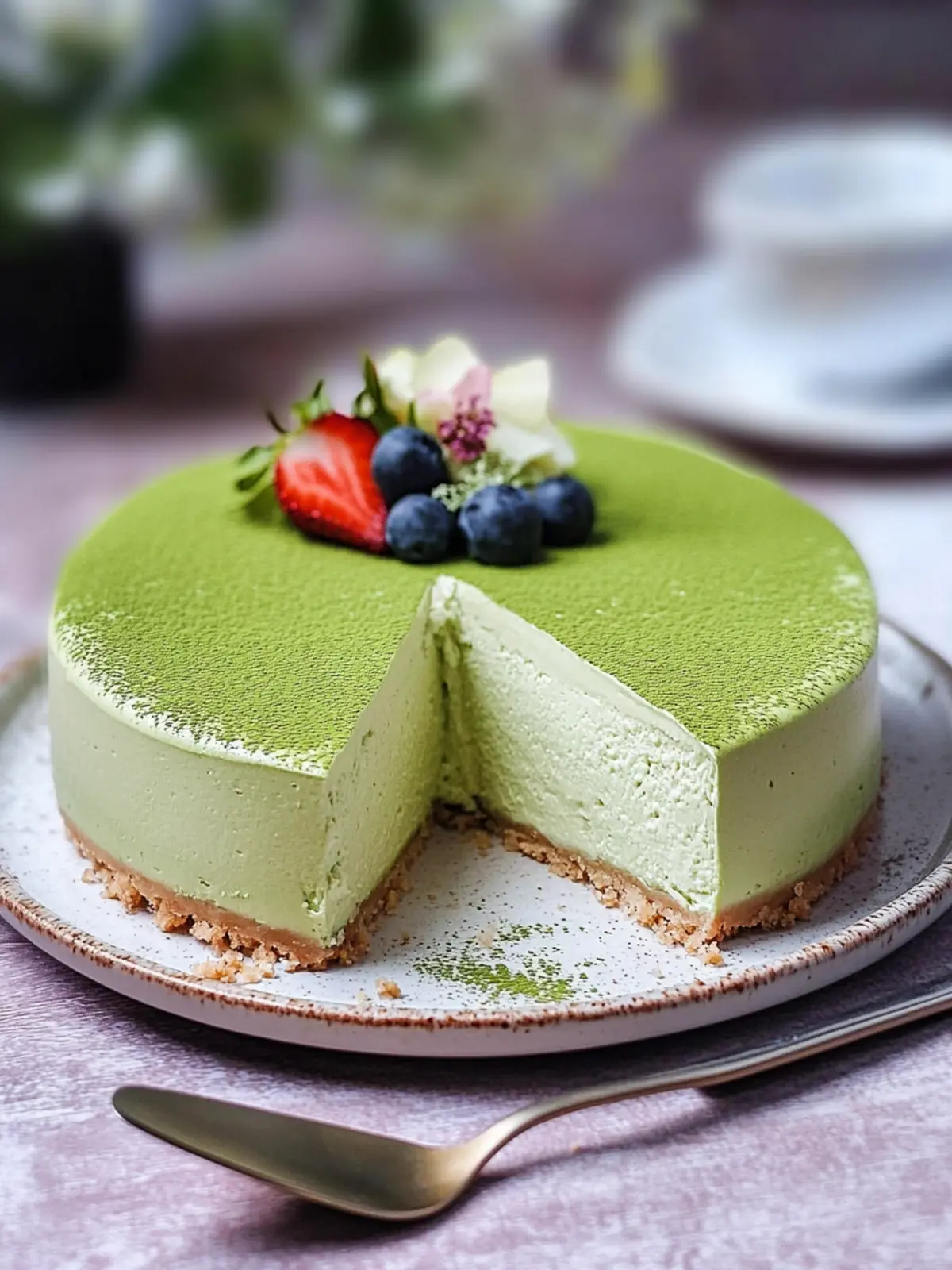 Irresistible Matcha Rare Cheesecake Recipe to Wow Your Guests 3 Matcha Rare Cheesecake