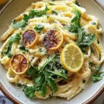 Delicious Creamy Lemon Ricotta Pasta With Arugula in 22 Minutes 42 Creamy Lemon Ricotta Pasta With Arugula