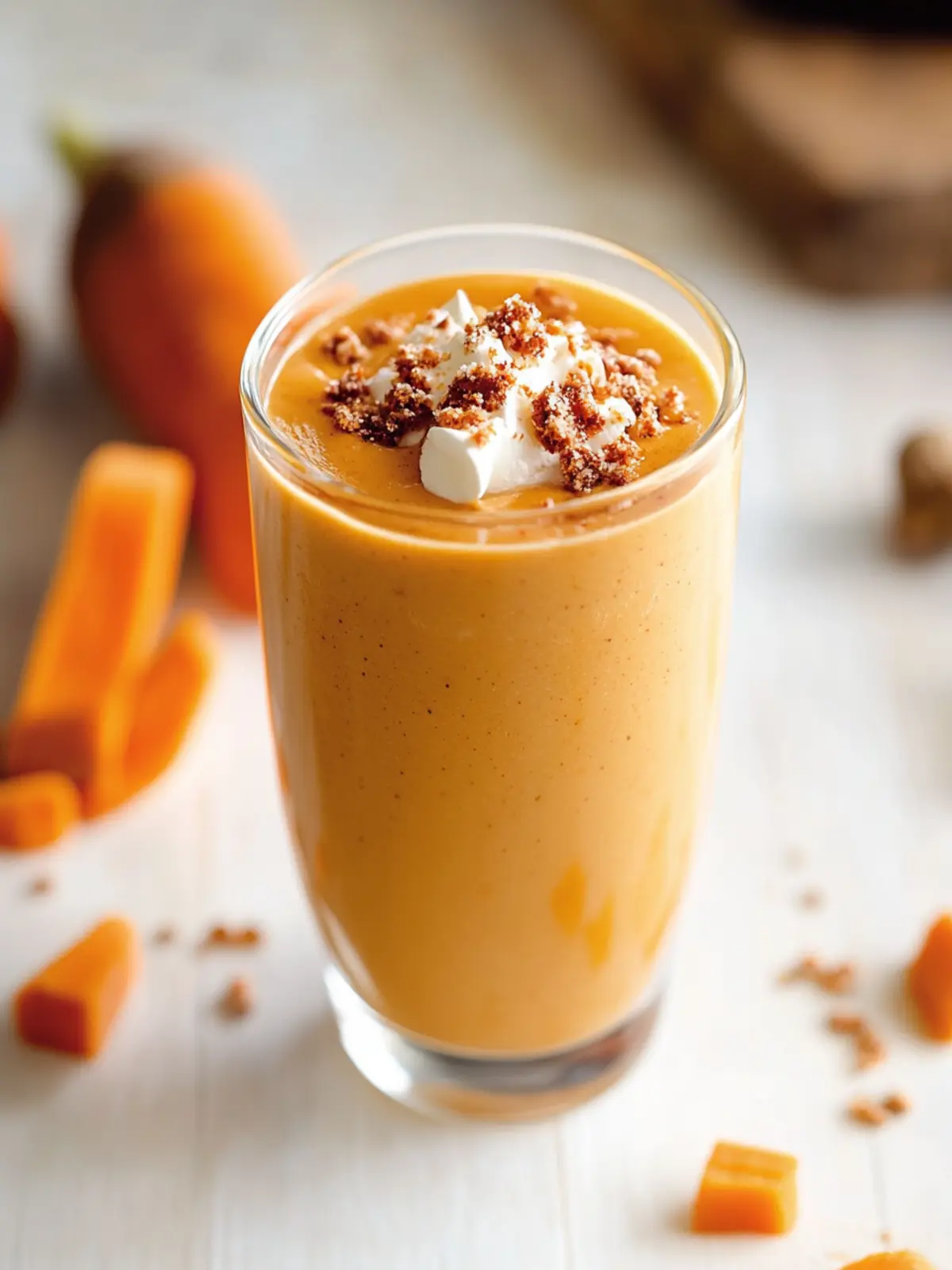Delicious Carrot Cake Smoothie for a Healthy Boost 3 Carrot Cake Smoothie