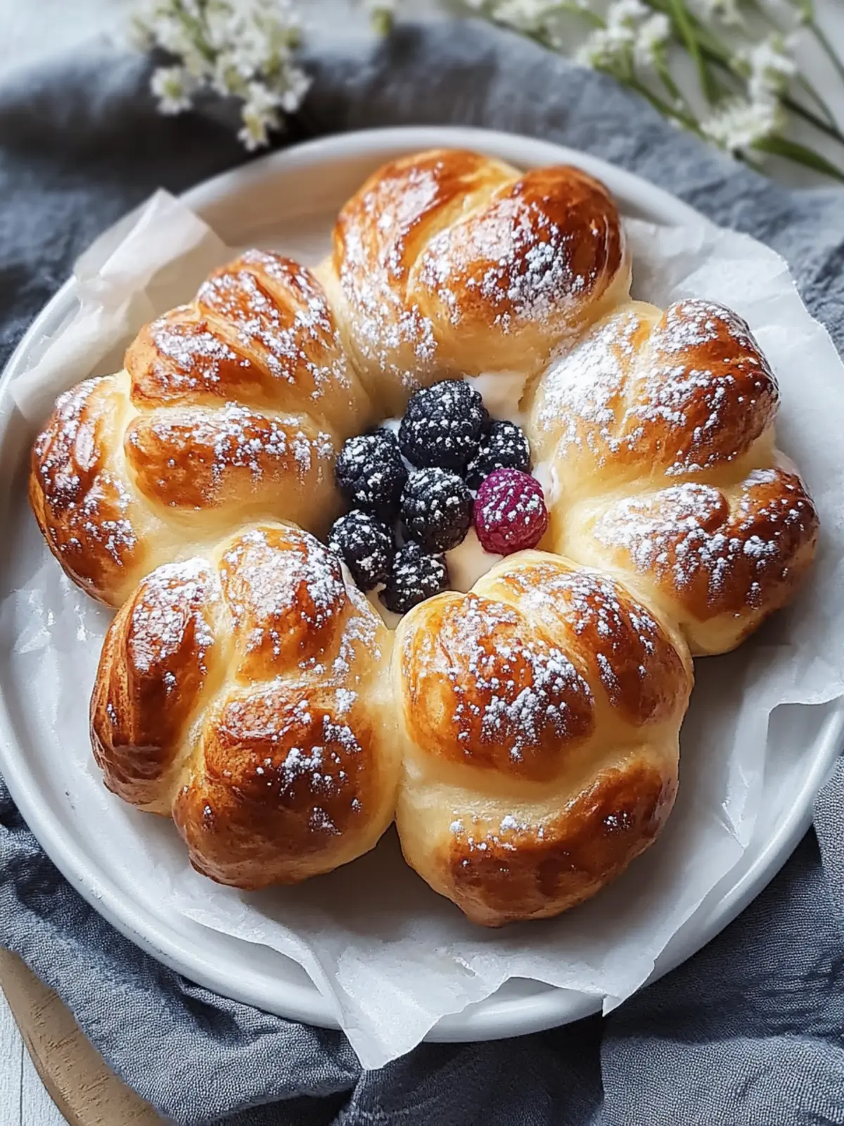 Delicious Danish Carnival Buns with Creamy Cheesecake Surprise 3 Danish Carnival Buns
