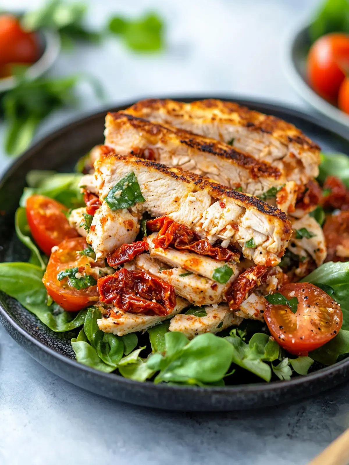 Delicious Sun-Dried Tomato Chicken Salad in Just 15 Minutes 5 Sun-Dried Tomato Chicken Salad