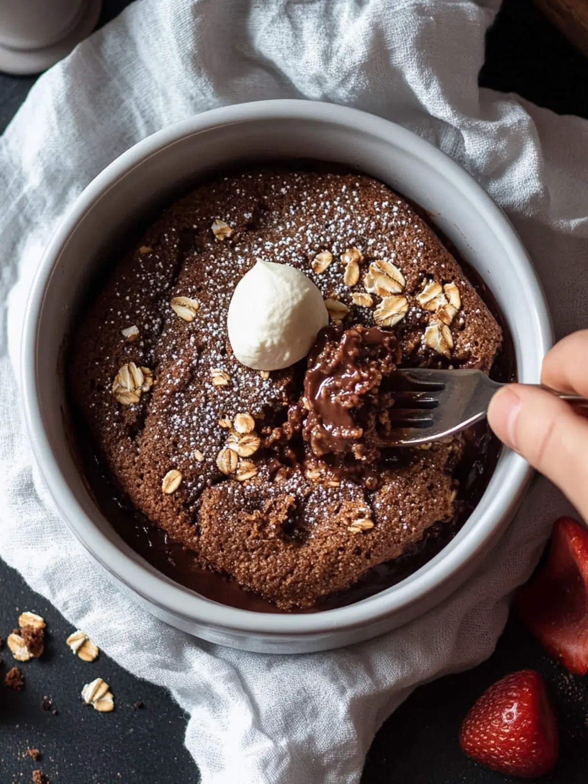 Decadent Nutella Baked Oats for a Cozy Morning Treat 4 Nutella Baked Oats