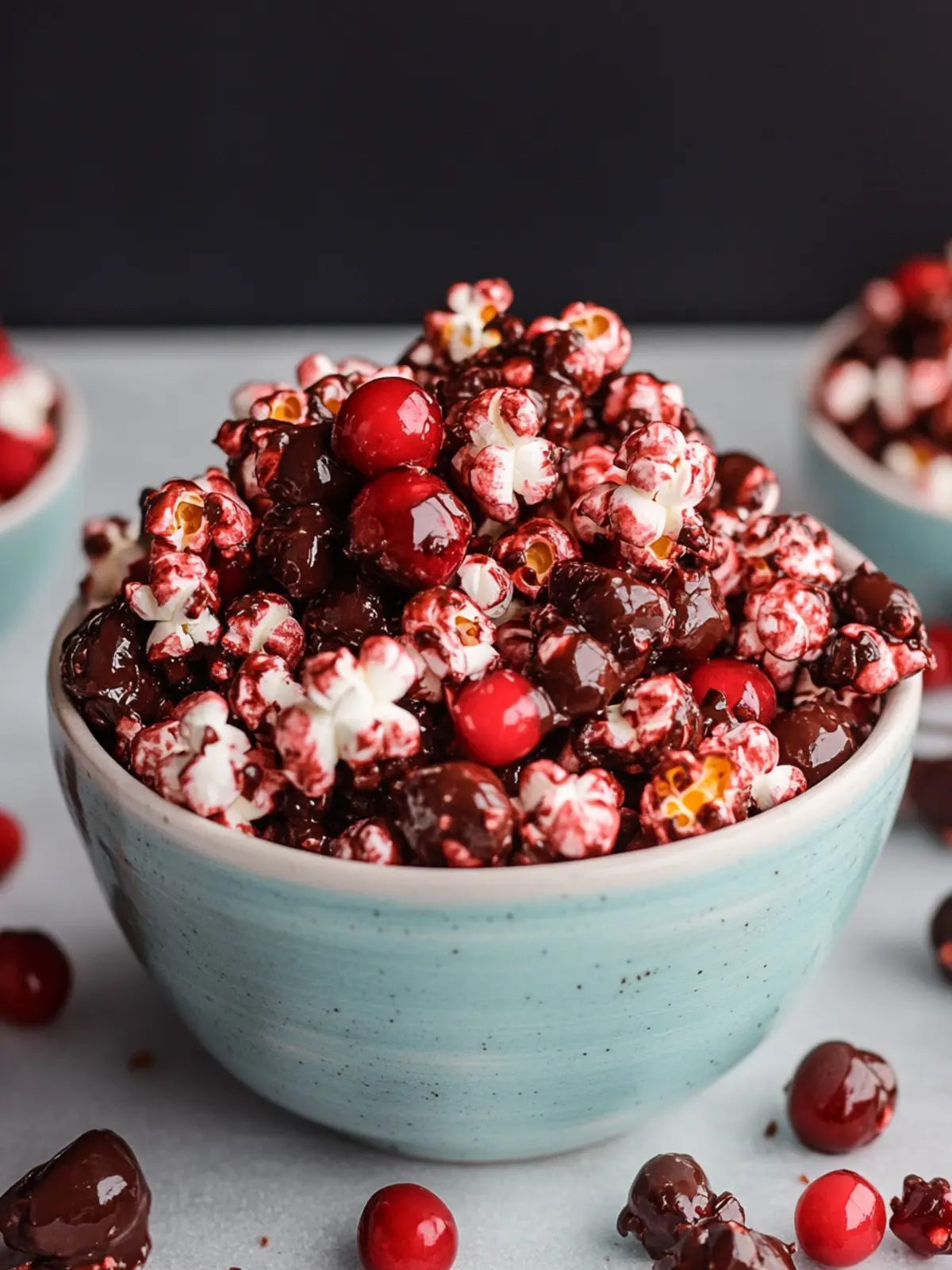 Irresistible Chocolate Cherry Popcorn for Sweet Snack Lovers 4 Chocolate Cherry Popcorn