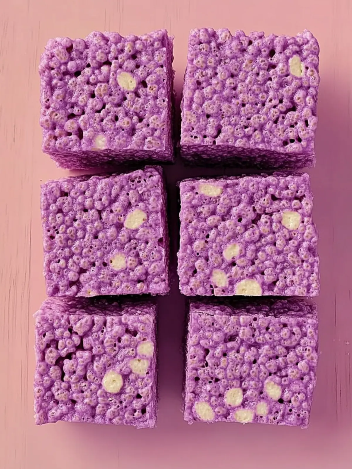Delightful Ube Rice Krispies Treats for Sweet Nostalgia 3 Ube Rice Krispies Treats