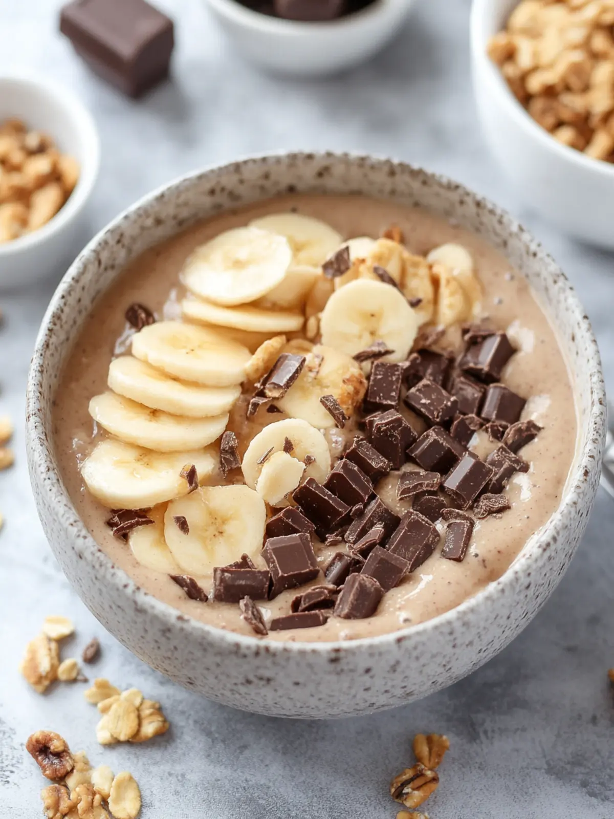 Indulge Guilt-Free with a Snickers Smoothie Bowl Delight 3 Snickers Smoothie Bowl