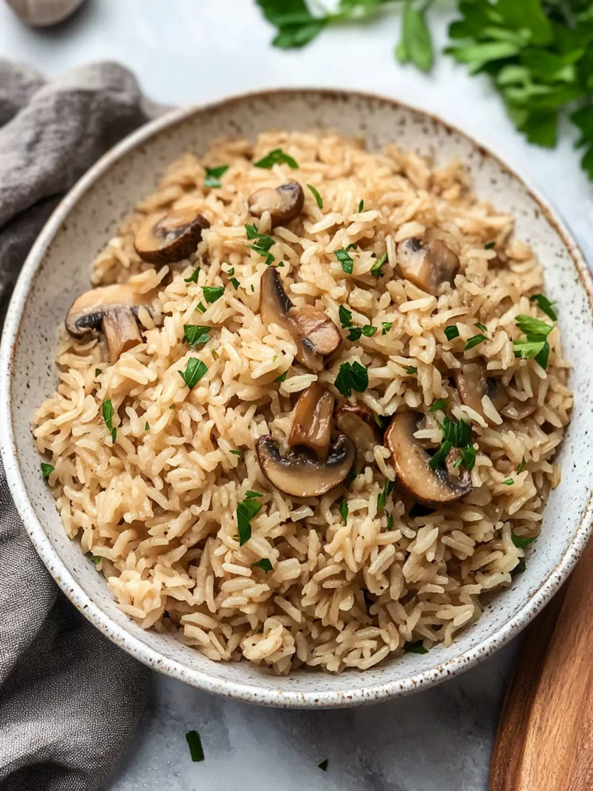 Savory Garlic Mushroom Rice Pilaf That Will Wow Your Tastebuds 3 Garlic Mushroom Rice Pilaf
