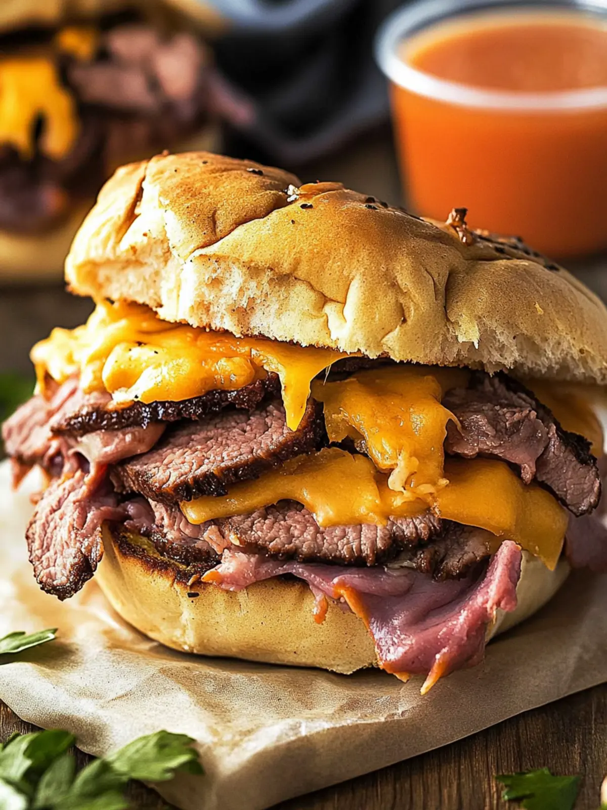 Ultimate Beef and Cheddar Sandwiches That Beat Fast Food 2 Beef and Cheddar Sandwiches