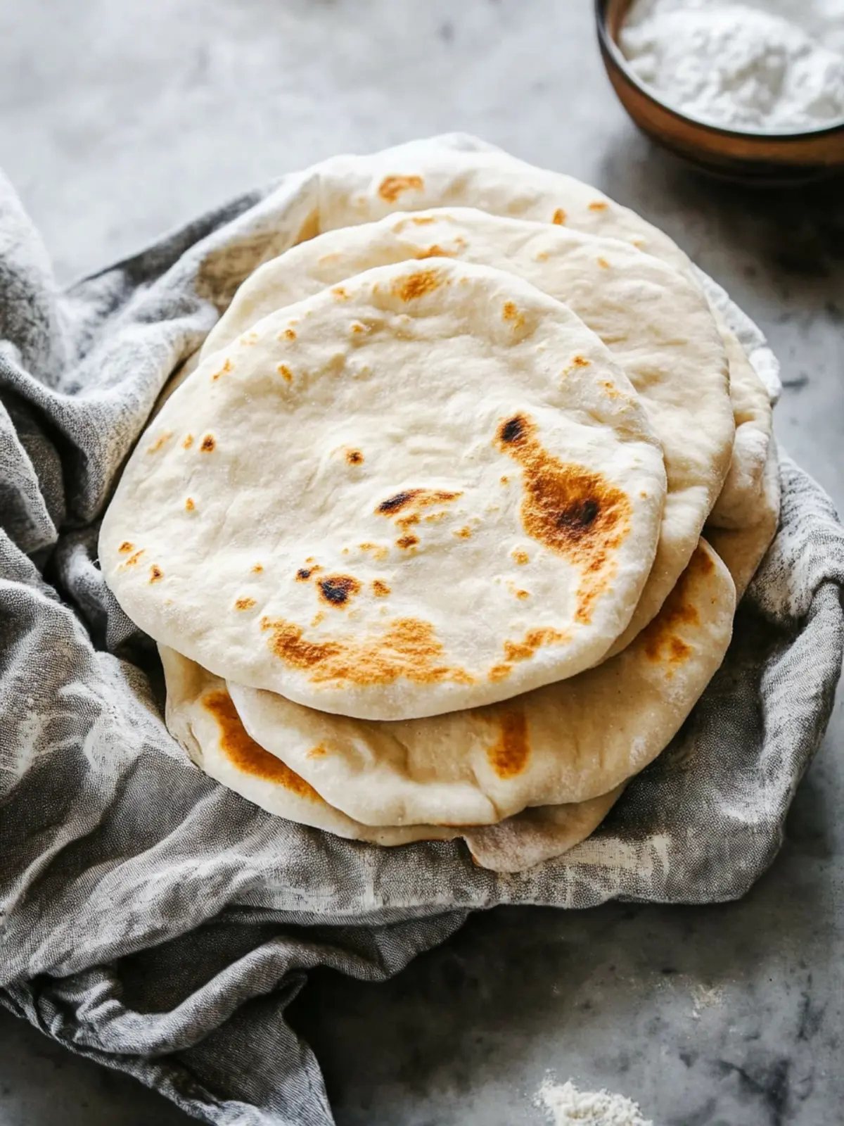 Fluffy Pita Bread Made Easy: Perfect for Homemade Meals 5 Pita Bread