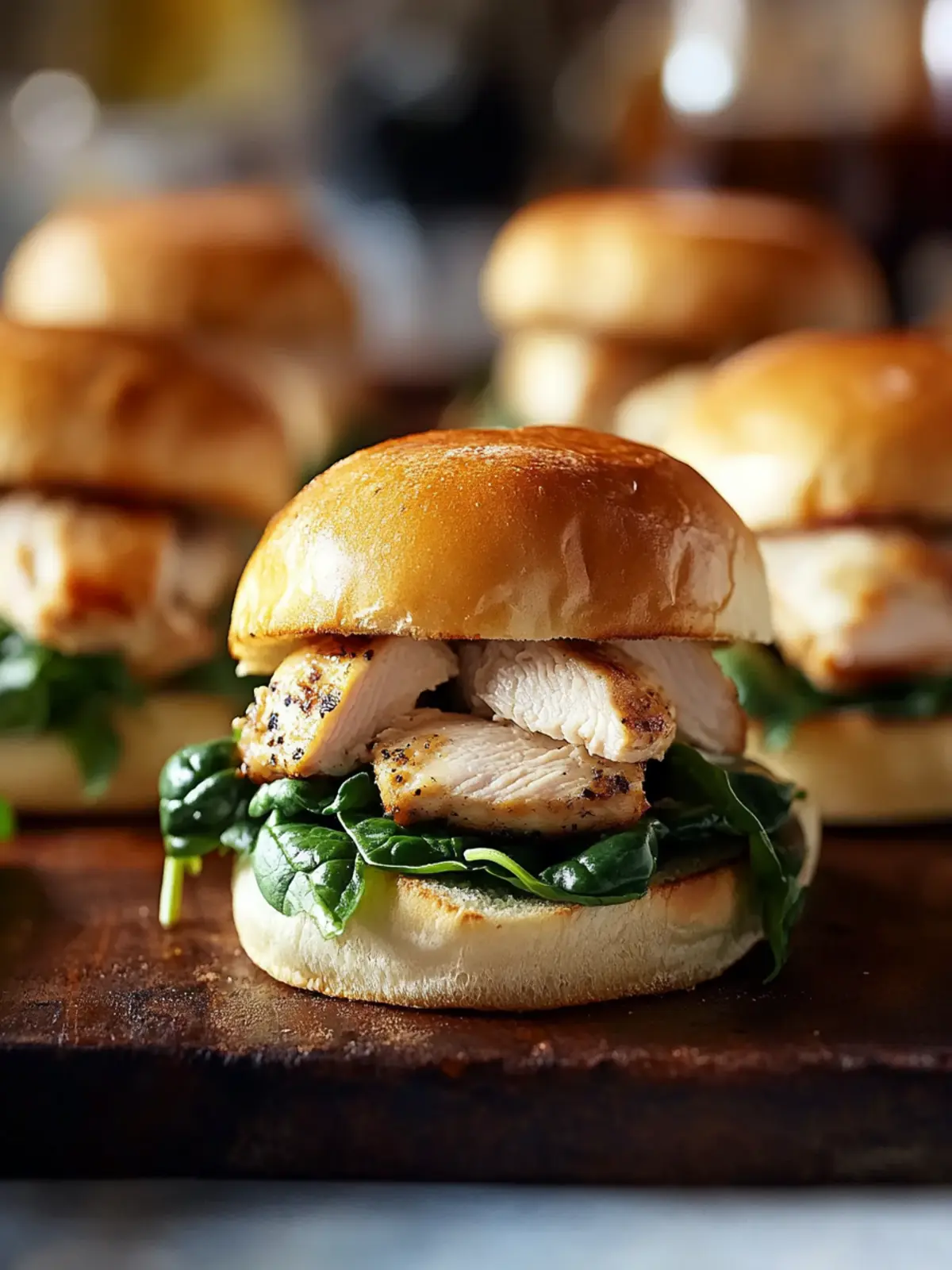 Irresistible Classic Chicken Spinach Sliders for Family Fun 2 Classic Chicken Spinach Sliders