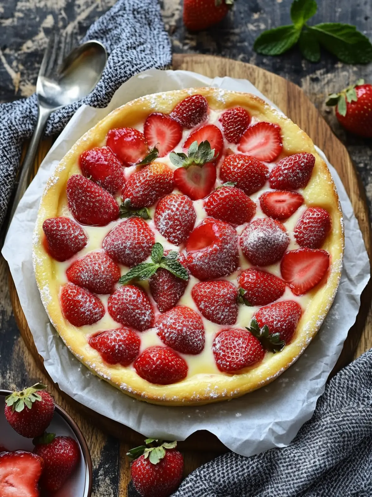 Delicious Strawberry Flaugnarde that Will Wow Your Guests 3 Strawberry Flaugnarde