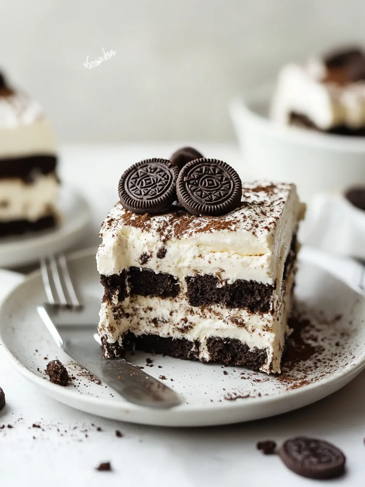 Decadent Vegan Oreo Tiramisu You Can’t Resist 2 Vegan Oreo Tiramisu