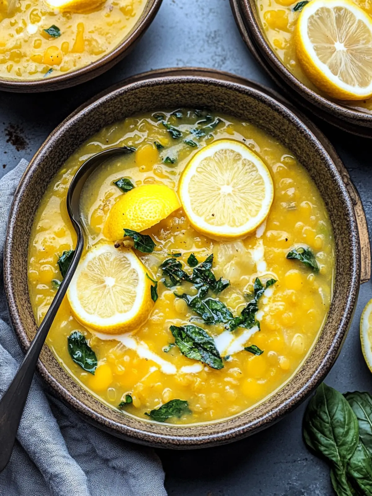 Zest Up Your Dinner with Velvety Lemon Lentil Soup 2 Lemon Lentil Soup