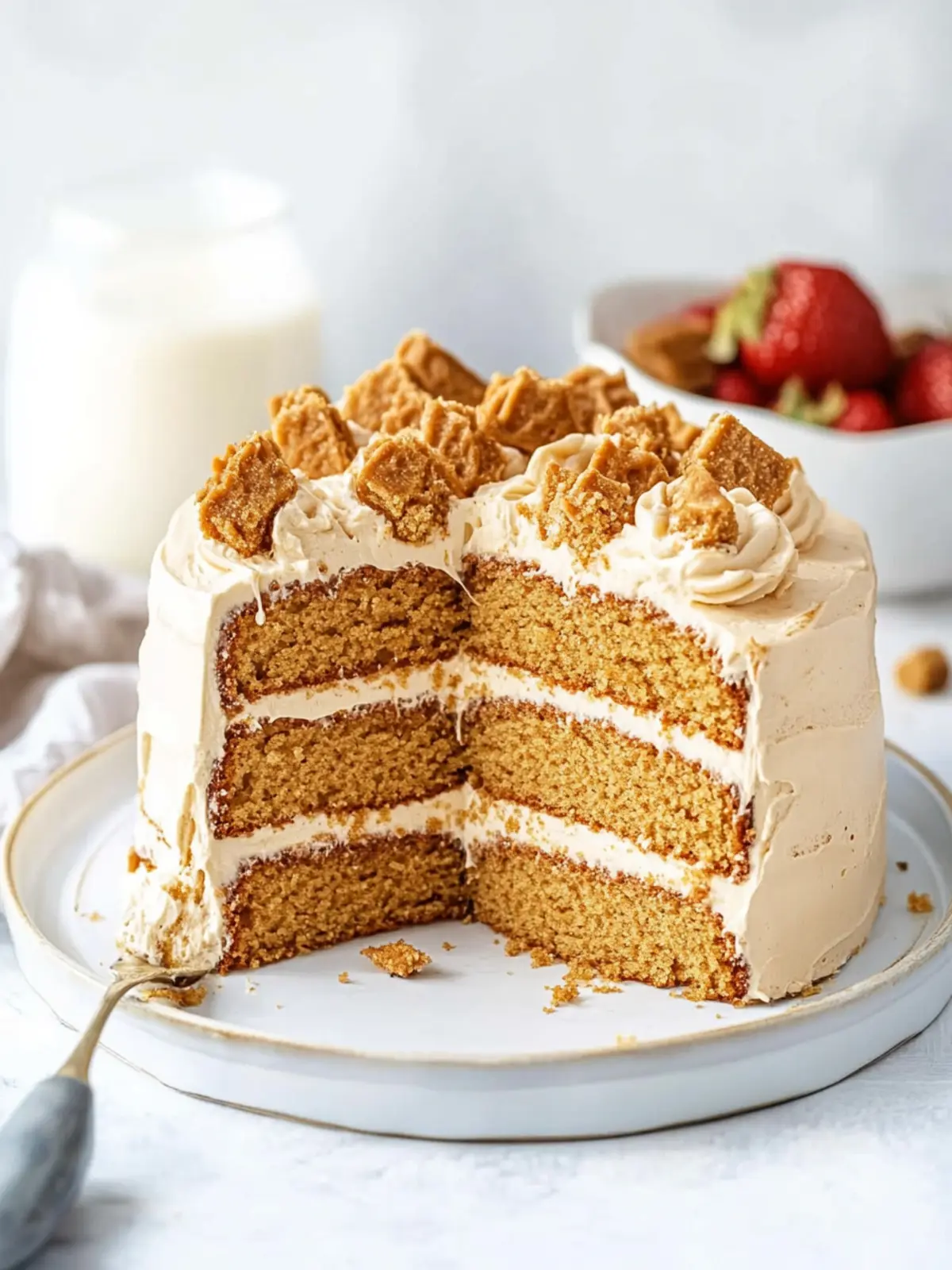 Decadent Biscoff Cake to Sweeten Your Home Baking Experience 5 Biscoff Cake