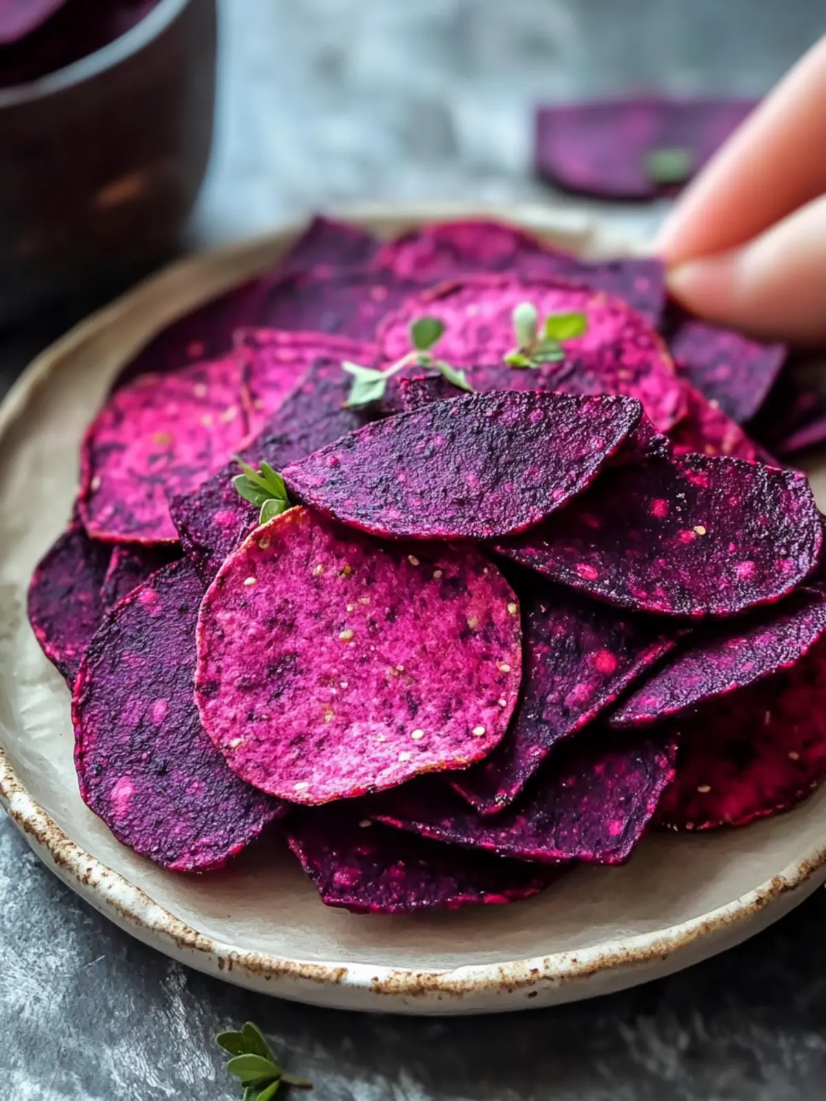 Delicious Gluten Free Beet Crackers for Healthy Snacking 2 Gluten Free Beet Crackers
