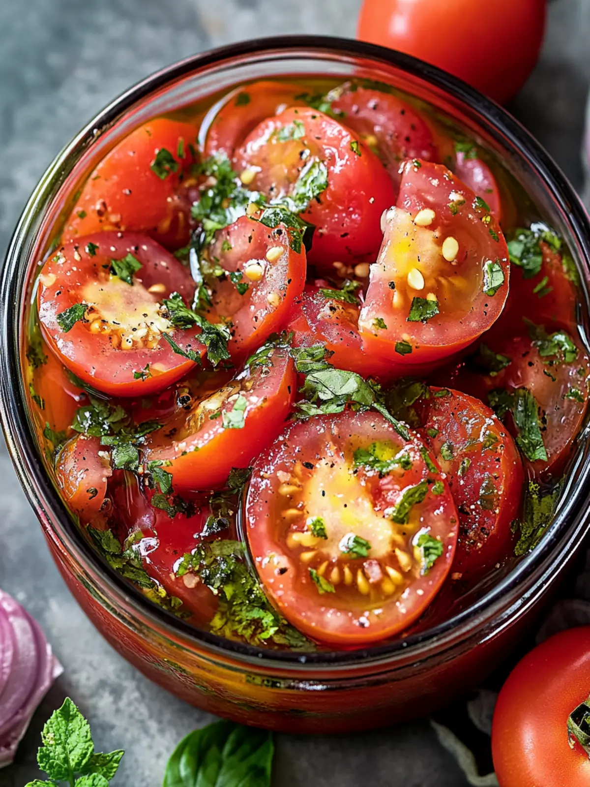 Delicious Marinated Tomatoes: Elevate Your Salad Game 3 Marinated Tomatoes
